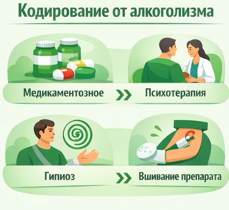 кодирование от алкоголизма в Михайловске Санати